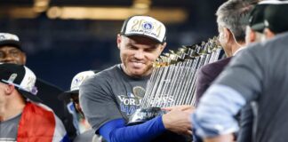 Freddie Freeman se alzó con el MVP de la Serie Mundial