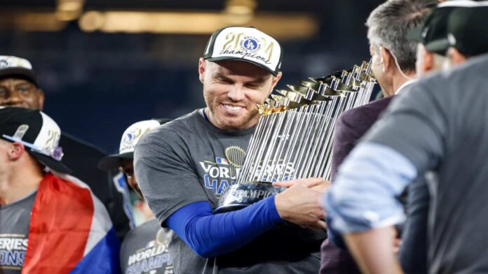 Freddie Freeman se alzó con el MVP de la Serie Mundial