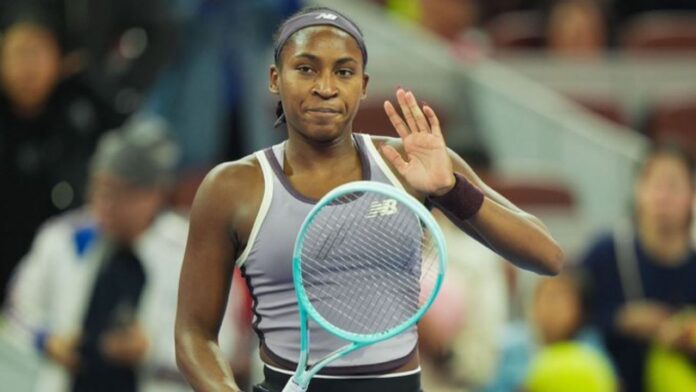 Gauff firmó una remontada para acceder a las semis del Abierto de China