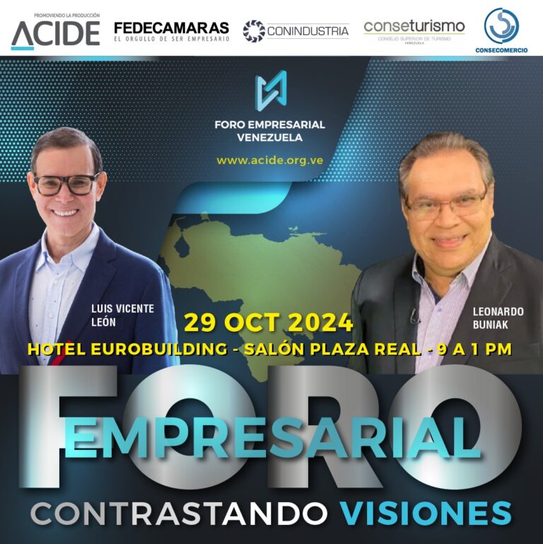 Foro Empresarial de ACIDE: Un espacio para la integración y el desarrollo en Venezuela