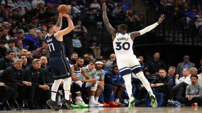 Doncic sentenció a los Timberwolves con un triple de casi media cancha