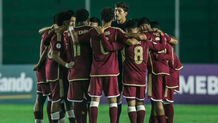 La Vinotinto Sub-15 buscará mejorar su imagen en el Sudamericano ante Argentina