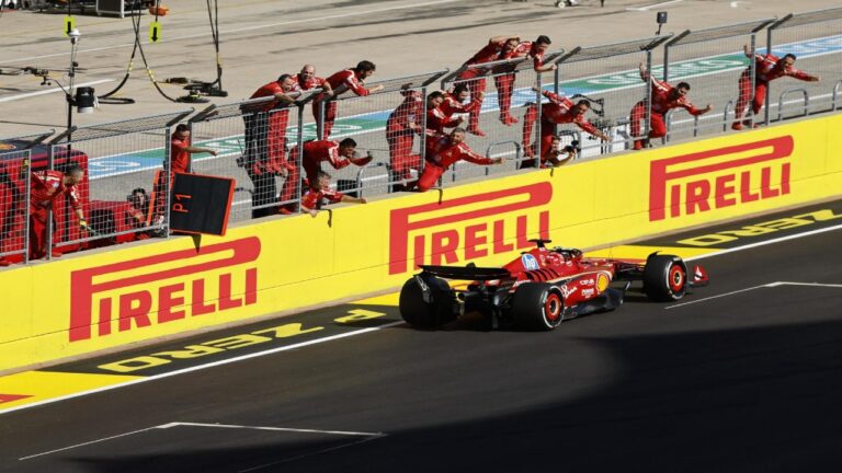 Charles Leclerc lideró el sorprendente 1-2 de Ferrari en Estados Unidos
