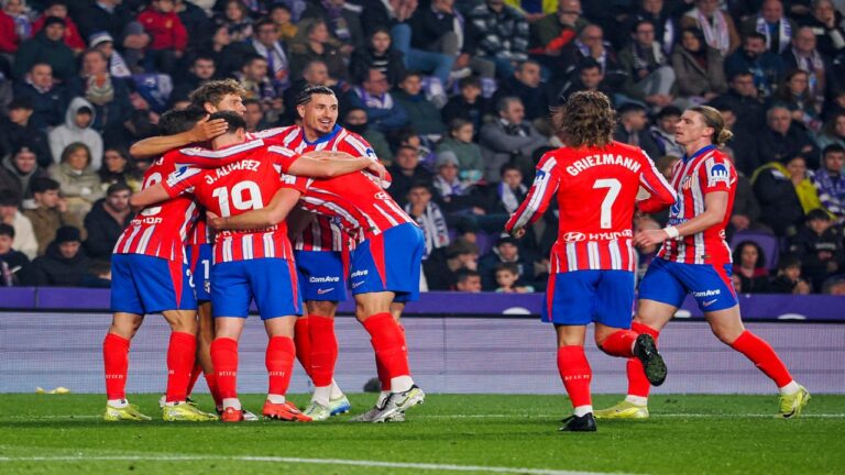 Atlético de Madrid no le tuvo compasión al Valladolid