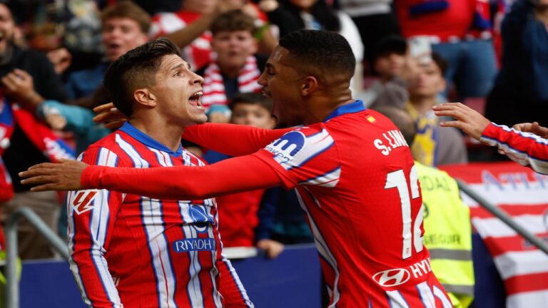 Giuliano Simeone relanzó al Atlético a la victoria