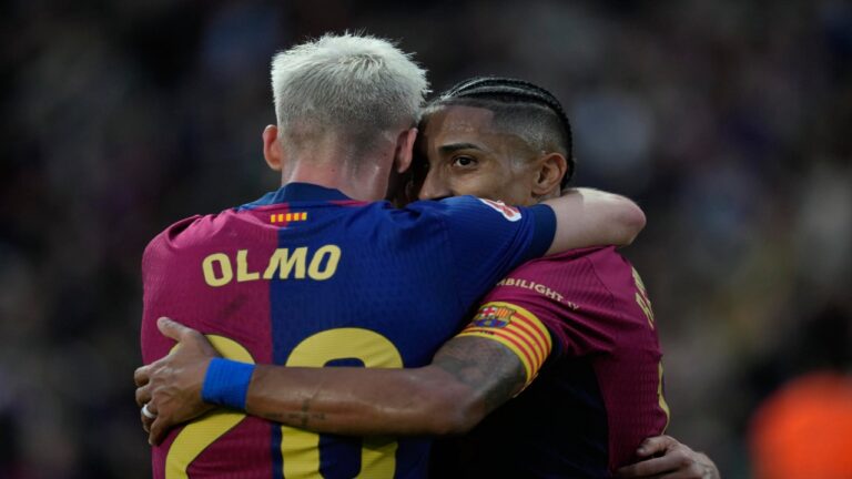 Barcelona acabó con Espanyol en solo media hora