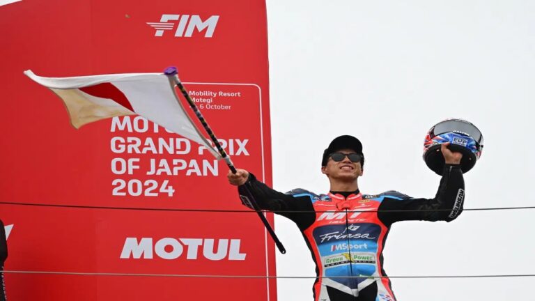 Ai Ogura es campeón de la categoría Moto2