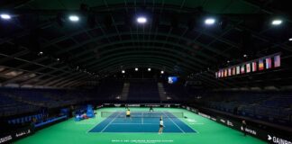 Aplazan la primera jornada de la Copa Billie Jean King en Málaga por la DANA