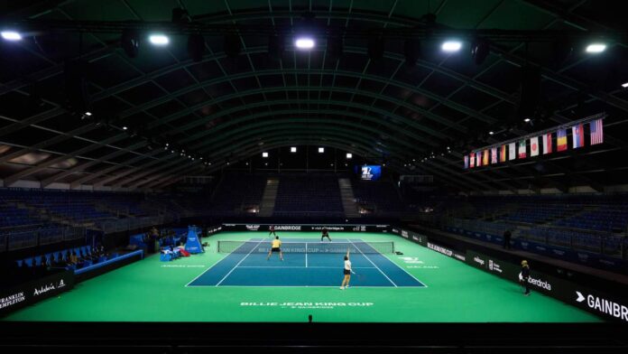 Aplazan la primera jornada de la Copa Billie Jean King en Málaga por la DANA