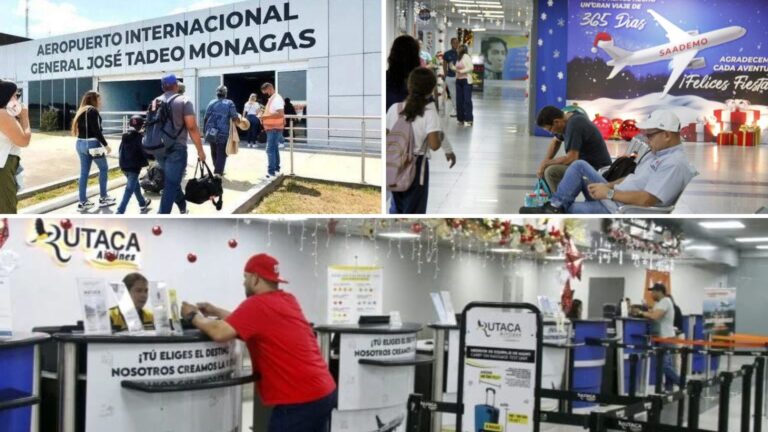 Unos 2 mil pasajeros se movilizan semanalmente por el aeropuerto Internacional José Tadeo Monagas