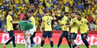 Ecuador goleó a Bolivia y toma respiro en la clasificación