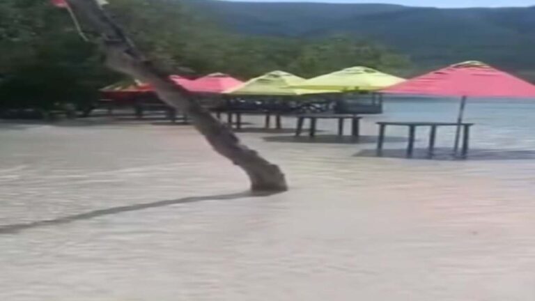 Aumentó nivel del mar en costa aragüeña por fenómeno climático