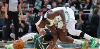 Giannis no pudo ante el ritmo de los Celtics