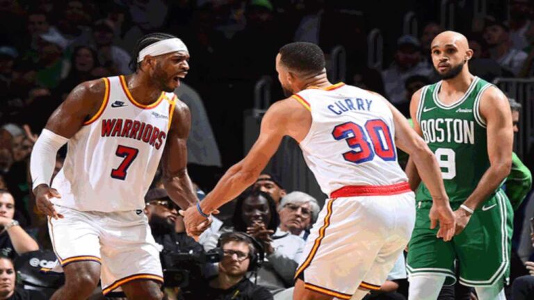 Los Warriors dieron un golpe en la mesa en Boston
