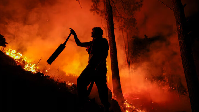 Incendios forestales afectan la calidad del aire en el sur de Ecuador