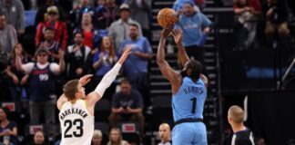 James Harden se convirtió en el segundo máximo triplista de la historia de la NBA