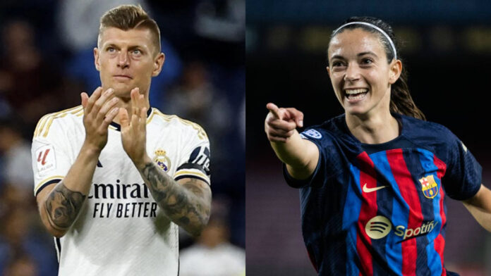 Toni Kroos y Aitana Bonmatí se llevan el oro como los mejores futbolistas del año