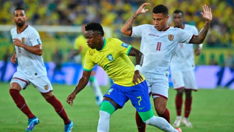 Vinícius saldrá en el 11 titular de Brasil contra Venezuela en Maturín