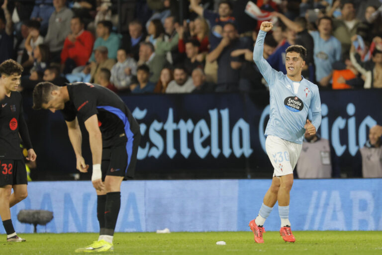 Celta de Vigo se convirtió en un obstáculo para el camino del Barca