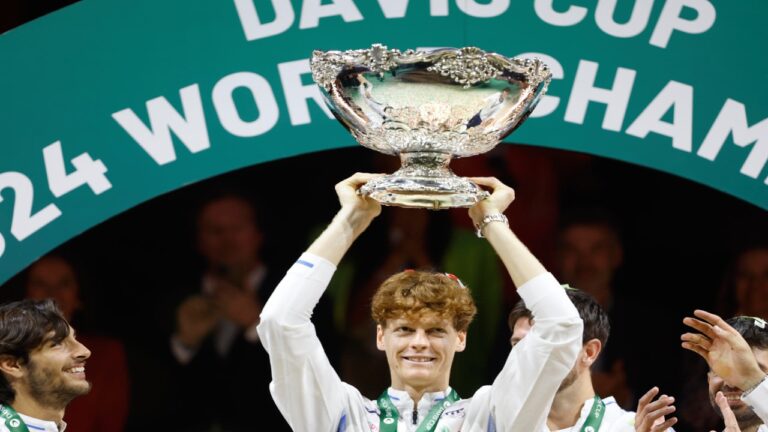 Sinner coronó a Italia en la Copa Davis