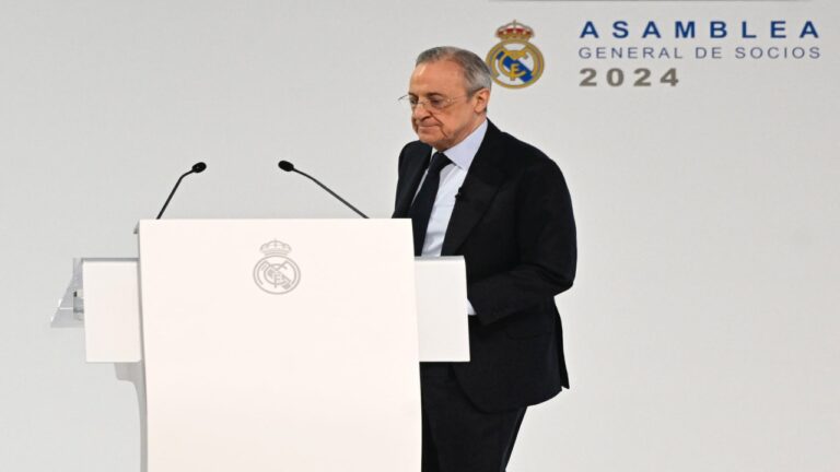 Florentino Pérez aseguró que es “más optimista que nunca” sobre la Superliga
