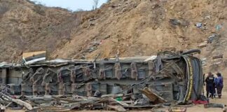 Al menos siete muertos y 30 heridos en accidente de bus de escolares en el norte de Perú