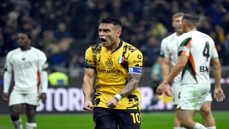 Lautaro y el Inter presionan al Nápoli en la cima de la serie A