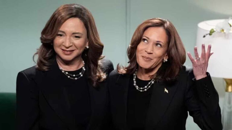Kamala Harris sorprende con cameo junto a su imitadora en programa de televisión SNL