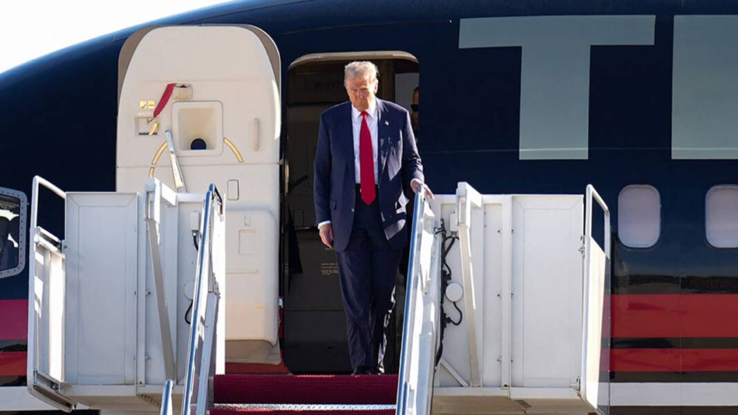 Trump llega a Washington para reunirse con Biden en la Casa Blanca e iniciar transición