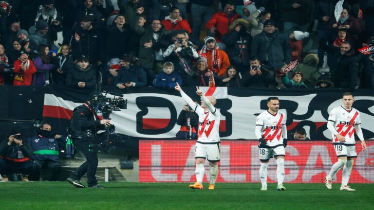 Rayo Vallecano frenó la marcha del Madrid