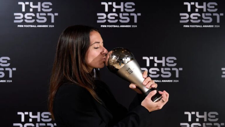 Aitana Bonmatí se llevó su segundo premio The Best en fila