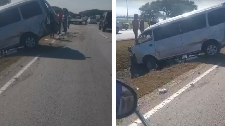 Cristina Maica y su equipo involucrados en accidente de tránsito en Aragua que dejó un lesionado y heridos