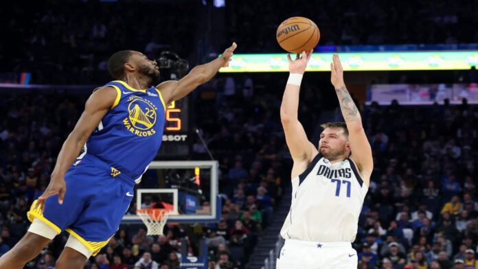 Doncic destrozó a los Warriors