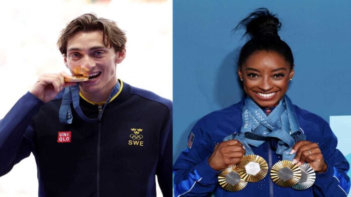 Armand Duplantis y Simone Biles son los mejores deportistas de 2024 para la AIPS