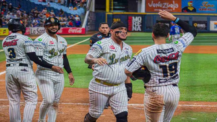 Leones celebró en el Estadio Monumental