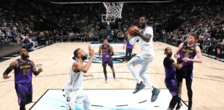 Los Lakers vivieron una noche de pesadilla en Minnesota