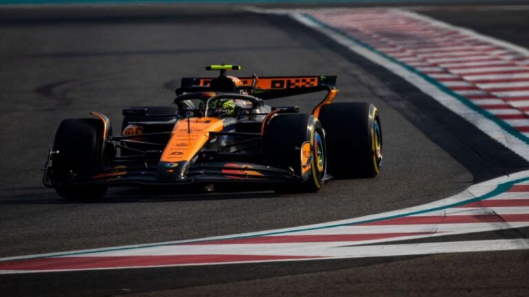 McLaren dominó las prácticas libres en Abu Dabi