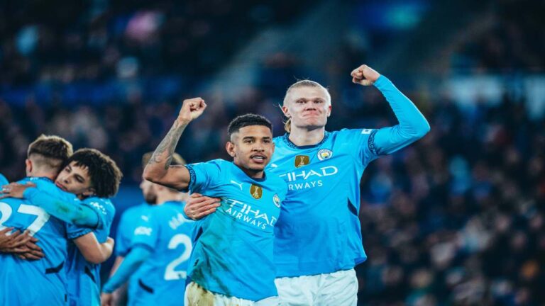 Guardiola y el City cierran el 2024 con una victoria que frena su mala racha