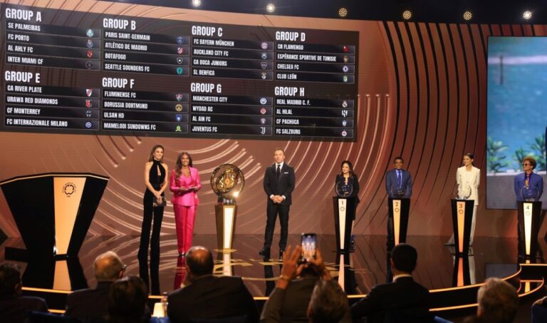 Quedaron definidos los grupos para el Mundial de Clubes 2025