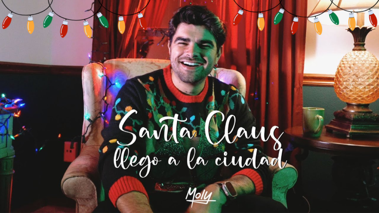 Jonathan Moly estrenó la versión salsera de «Santa Claus llegó a la ciudad»