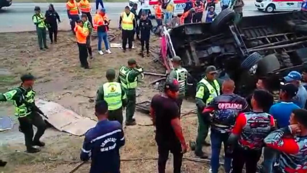 Accidente de tránsito en la ARC deja Cinco fallecidos y más de 20 heridos