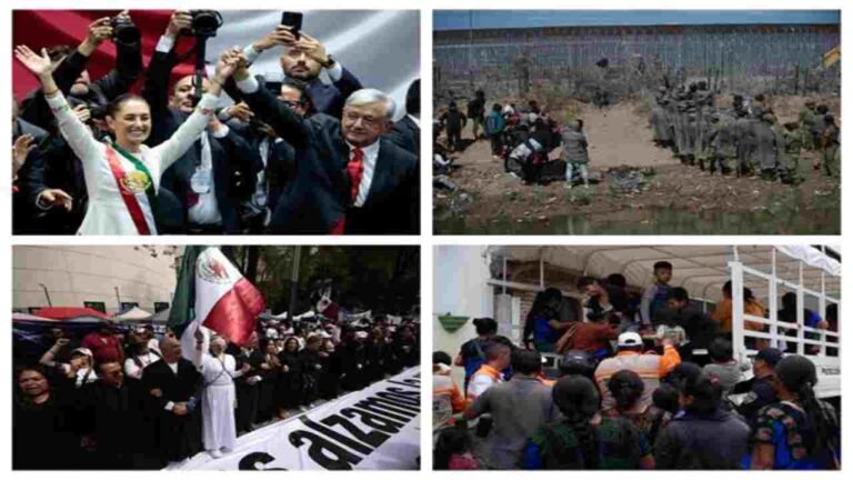 Los diez hechos que transformaron a México en 2024: de una mujer presidenta hasta el narco
