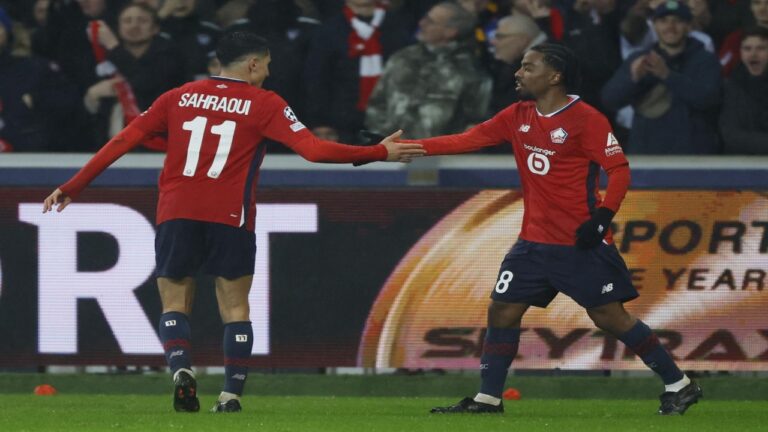 Lille consiguió el set, partido y clasificación a los 8vos de la Champions