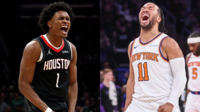 Amen Thompson - Jalen Brunson