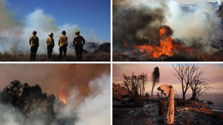Incendios en Los Ángeles dejan al menos 11 víctimas mortales