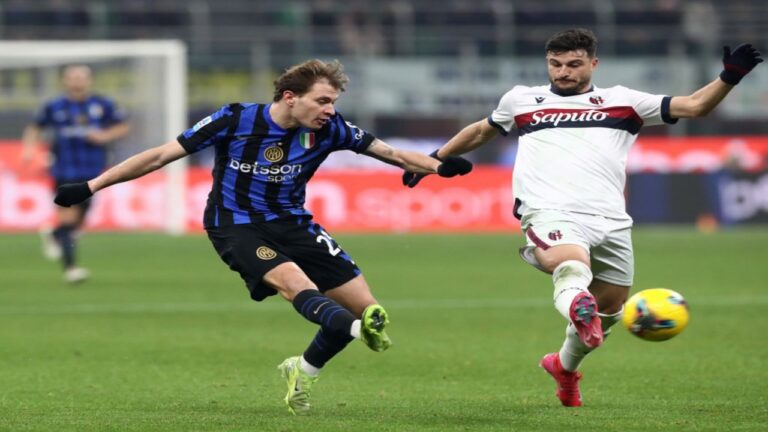 Inter dejó escapar el liderato ante Bologna