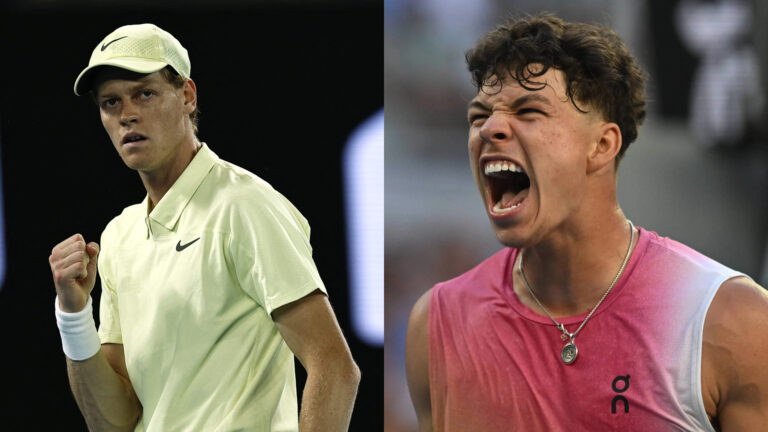 Sinner y Shelton dominaron en la pista y chocarán en semifinales