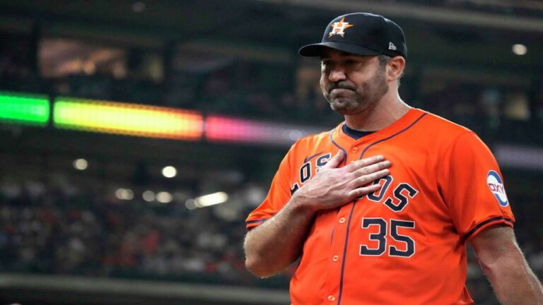 Justin Verlander pactó por una temporada con Gigantes de San Francisco
