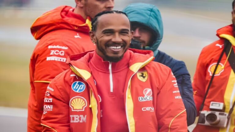 Hamilton: «Pilotar un Ferrari ha sido uno de los mejores momentos de mi vida»