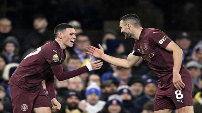 Manchester City volvió a mostrar un juego arrollador frente al Ipswich